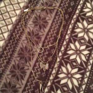 Sugar fix by Bauble Bar layered necklace